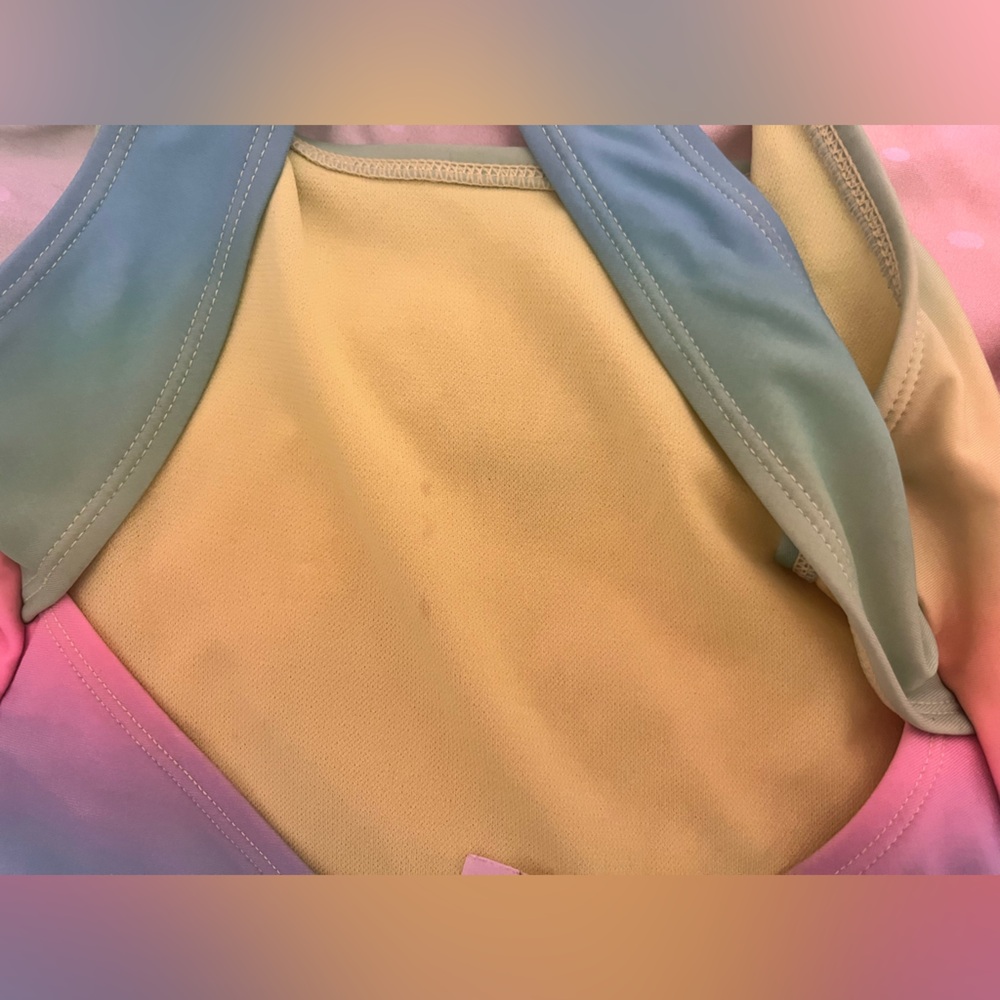 Colorful Kids One Piece Swimsuit Set - Picture 3 of 3